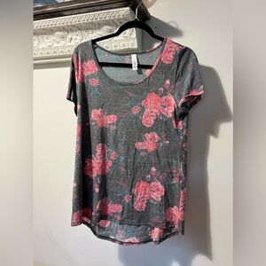 LuLaRoe Floral Classic T